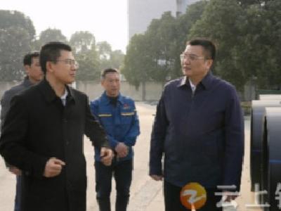 李鹏调研企业发展和安全生产工作