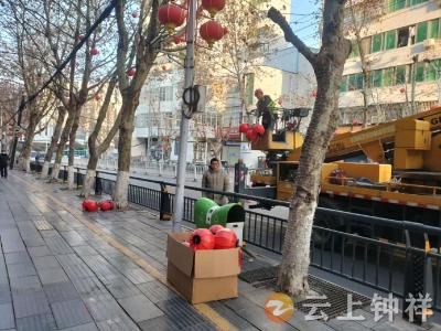 钟祥市城管执法局节前“四”整治 “城”心迎新春