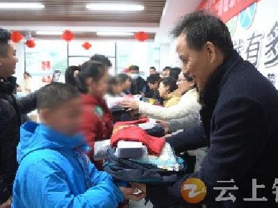 钟祥市开展“情暖新春 共护未来”困境儿童和留守儿童亲情关爱活动