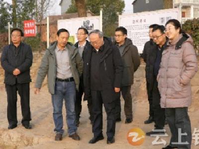 谢红星来钟祥考察边畈遗址考古发掘项目进展