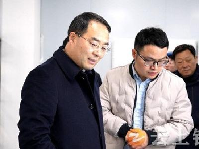 张勇调研重点企业发展情况