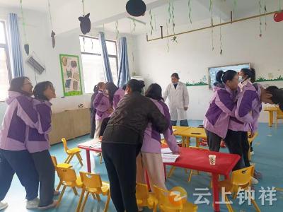 长寿镇卫生院开展急救培训 守护校园安全