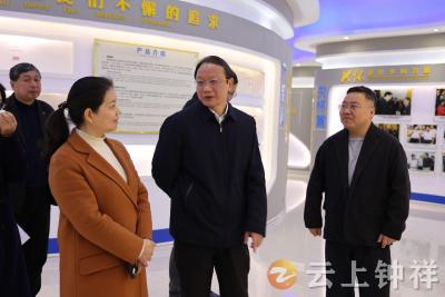 陈刚在钟祥走访政协委员企业