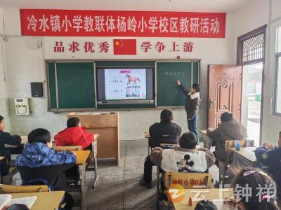 冷水镇小学教联体校际联合教研 共育桃李芬芳