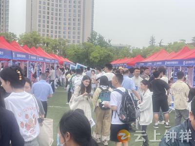 聚荆楚英才 助钟祥发展——钟祥市积极参与“才聚荆楚·共建支点·百县进百校联万企”专场招聘会