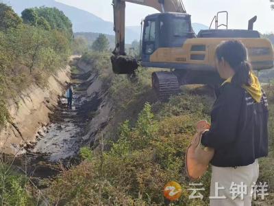 温峡口水库管理处：党员干部一线清淤 疏通“堵点”润泽民心