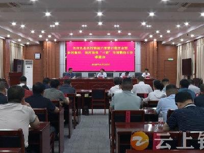钟祥市扎实推进乡村振兴、农村集体“三资”专项整治工作