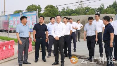 刘振军调度督导钟祥经济运行和重点项目建设工作