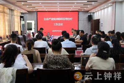 钟祥市召开严重精神障碍患者管理服务培训会议 