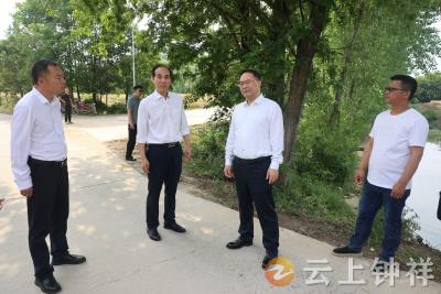 张勇在磷矿镇调研党政正职任职承诺制 乡镇履职事项清单 高标准农田建管 产业发展和防汛抗旱等工作
