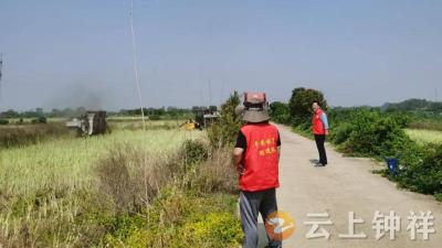 石牌镇郑坪村筑牢农机安全防线 护航“三夏”生产