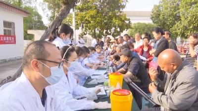 钟祥市人民医院开展农忙义诊 健康服务零距离