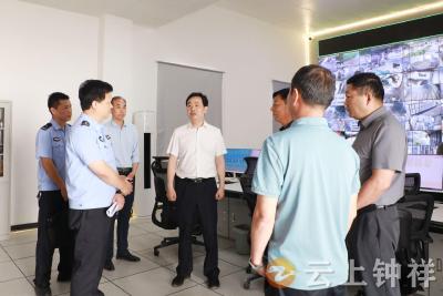 宋学军检查指导企业安全生产管理工作