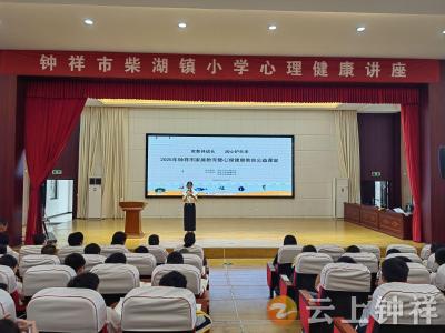 柴湖镇小学上演心理健康