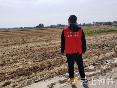 石牌镇姚台村：织密秸秆禁烧“防护网” 守护乡村生态新底色