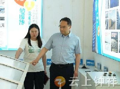 张勇调研钟祥经济开发区重点企业生产经营情况