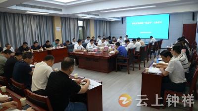 钟祥市研究部署冲刺“双过半”工作