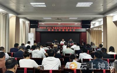 钟祥市召开2025年度新型农村集体经济项目推进会