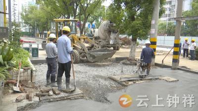 钟祥：加快推进雨水管网建设  持续提升城市人居环境