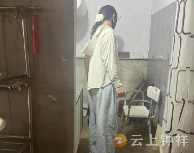 罗汉寺种畜场残联开展残疾人辅具适配回访工作