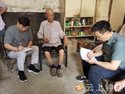 钟祥市开展高龄老人生活状况专项调查