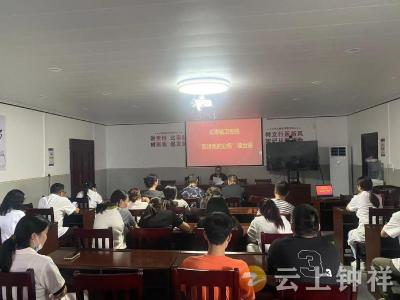 长寿镇卫生院举办“我讲我的业务”岗位练兵擂台赛