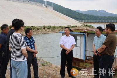 王小庆到温峡水库、张集镇开展二季度巡湖、巡林工作