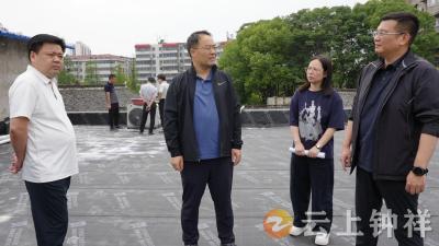 张勇 李鹏调研部分重点项目