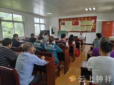 旧口镇开展防汛应急演练 筑牢防灾减灾安全网