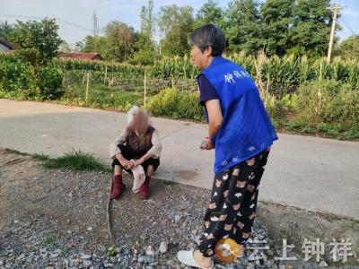 网格联动暖人心 鲍岗村网格员助走失老人平安回家