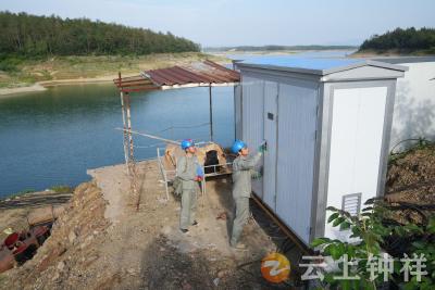 钟祥供电：争分夺秒 架通“抗旱电”