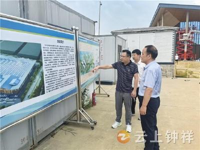 荆门市水利和湖泊局调研柴湖移民花卉项目 精准指导促产业发展