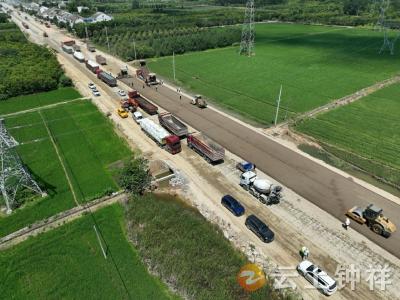 省道331文集至双河改扩建工程完成 80% 预计9月底通车