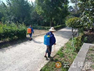 张集镇月亮门村：积分制助力人居环境整治 激发村民除草热情