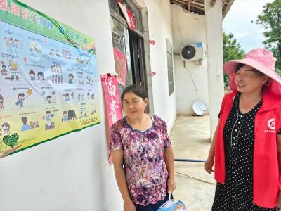 东桥镇清明村：“清凉”+“安全”双送达 网格员高温天守护不停歇