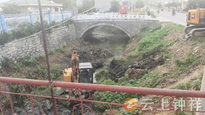 张集镇罗家庄村：网格清理在行动 共筑河道水清河畅
