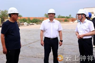 李鹏在胡集调研安全生产 薄弱村集体经济攻坚等工作