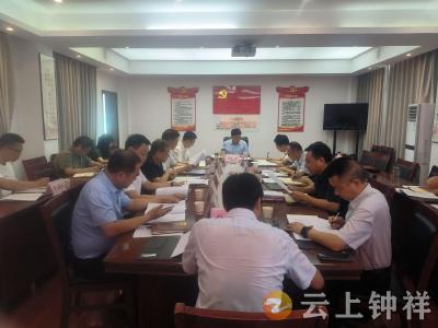 粟建湘主持召开8月份政法工作例会暨政法队伍突出问题集中教育整治工作推进会
