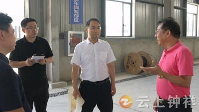 张勇调研部分企业和重点项目开工情况