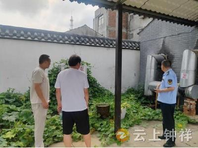 洋梓镇开展高温天气专项检查 筑牢燃气安全“防火墙”