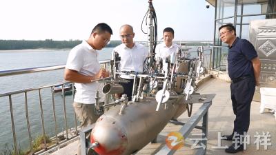 江稳调研钟祥水利防汛工程及河湖长制工作