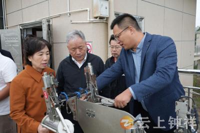 吴道喜来钟祥调研汉江防洪工程体系建设