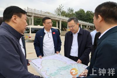 省水利厅调研组到钟祥调研水利工作