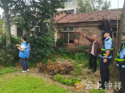 郢中街道冯家岭社区： 综治调解破种树纠纷 邻里握手重归和睦