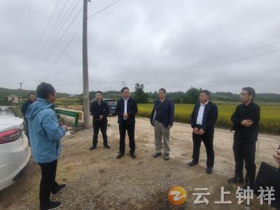 钟祥市政协开展高标准农田建设专题调研