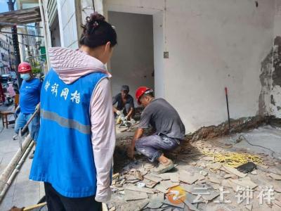 郢中街道码头街社区：网格员快速调解装修扰民纠纷获点赞