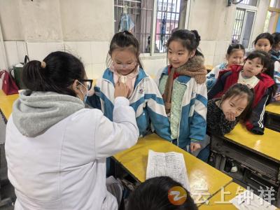 钟祥市承天小学：关爱学生健康 体检护航成长