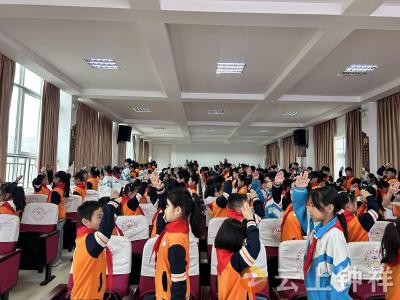 强国复兴有我 争当新时代好少年——石牌镇荆台小学开展中国少年先锋队建队日主题活动