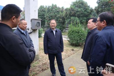 张勇在胡集调研并督办安全生产 强调守牢安全环保底线 推动园区健康发展