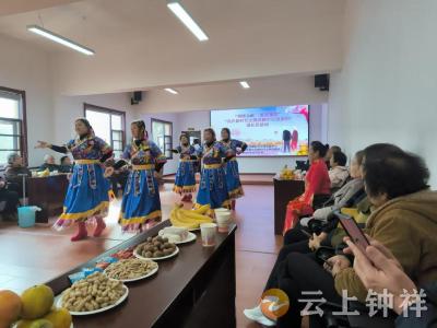 钟祥市韩家街社区新时代文明实践站开展“情暖金秋 爱在重阳”主题活动
